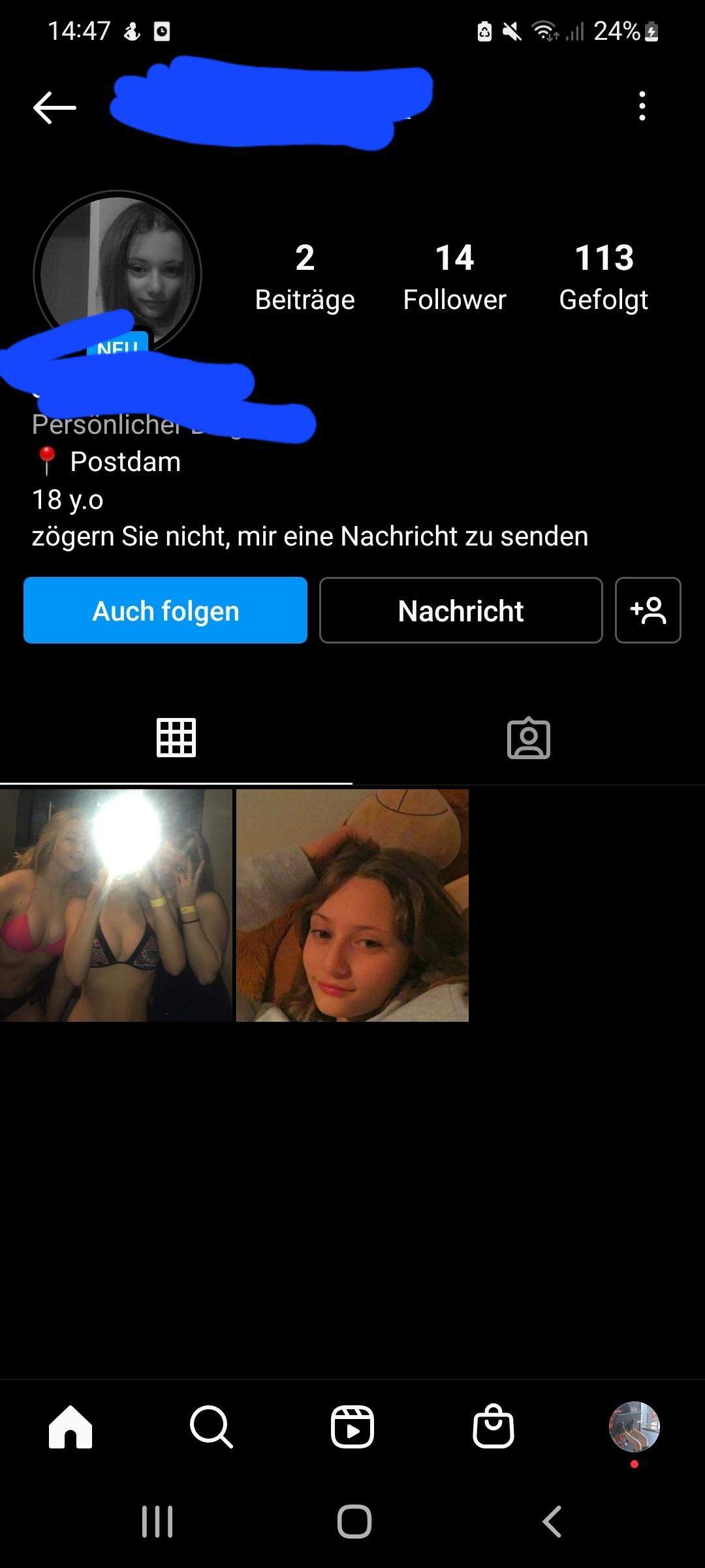 Warum löscht Instagram sowas nicht? (Account, löschen, Scam)