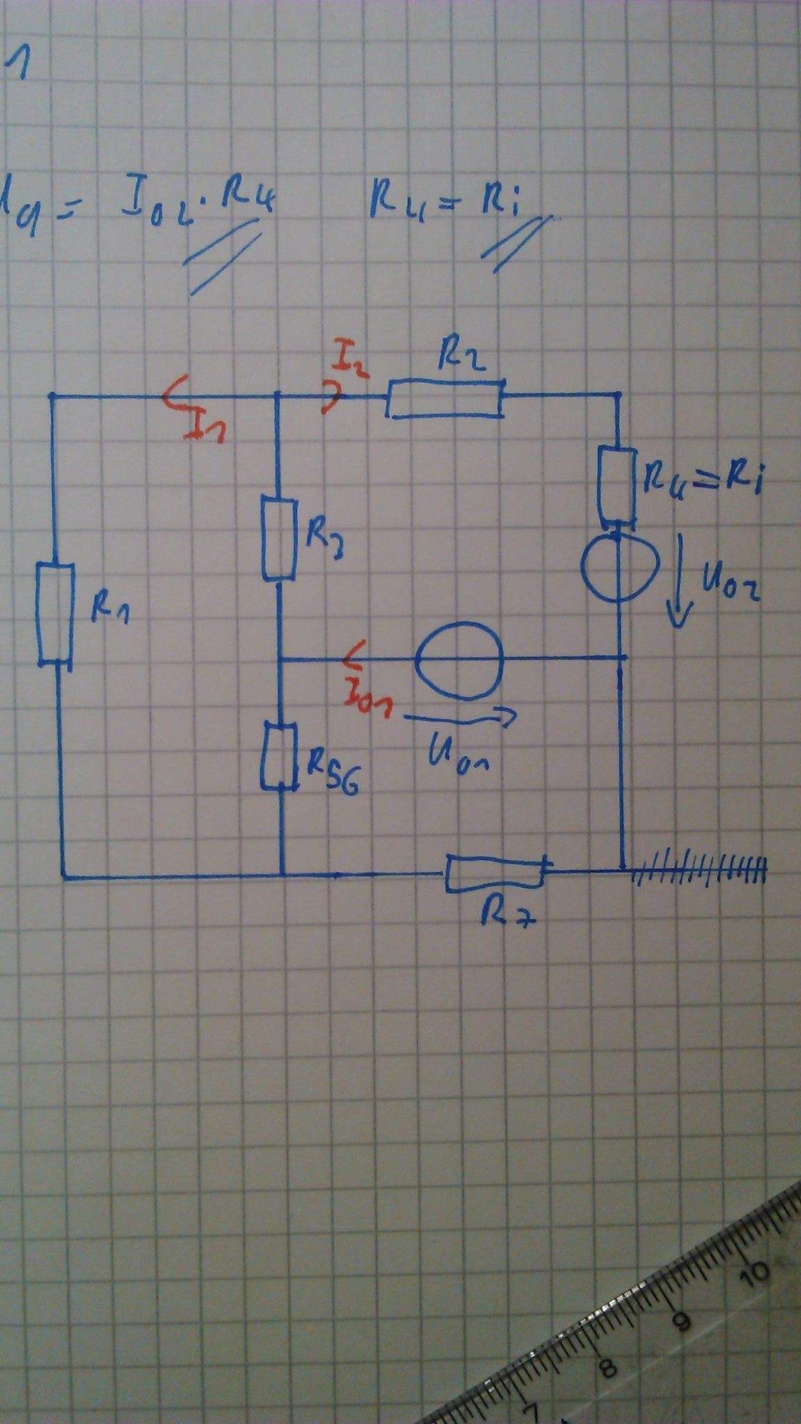 Warum Muss Das Ersatzschaltbild So Aussehen Elektronik Elektrik Elektrotechnik