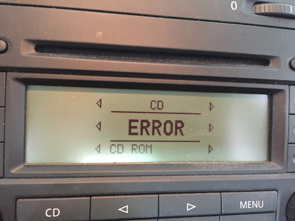 Error - (CD, VW Golf)