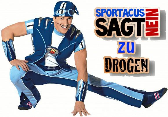 Sportacus - (Drogen, lazy town, Sportacus)