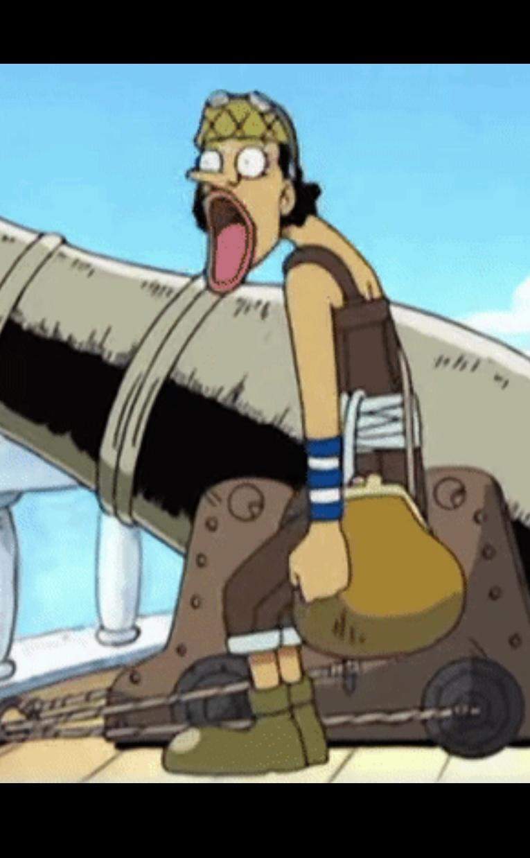 Warum schaut Lysop hier so? (Serie, One Piece)