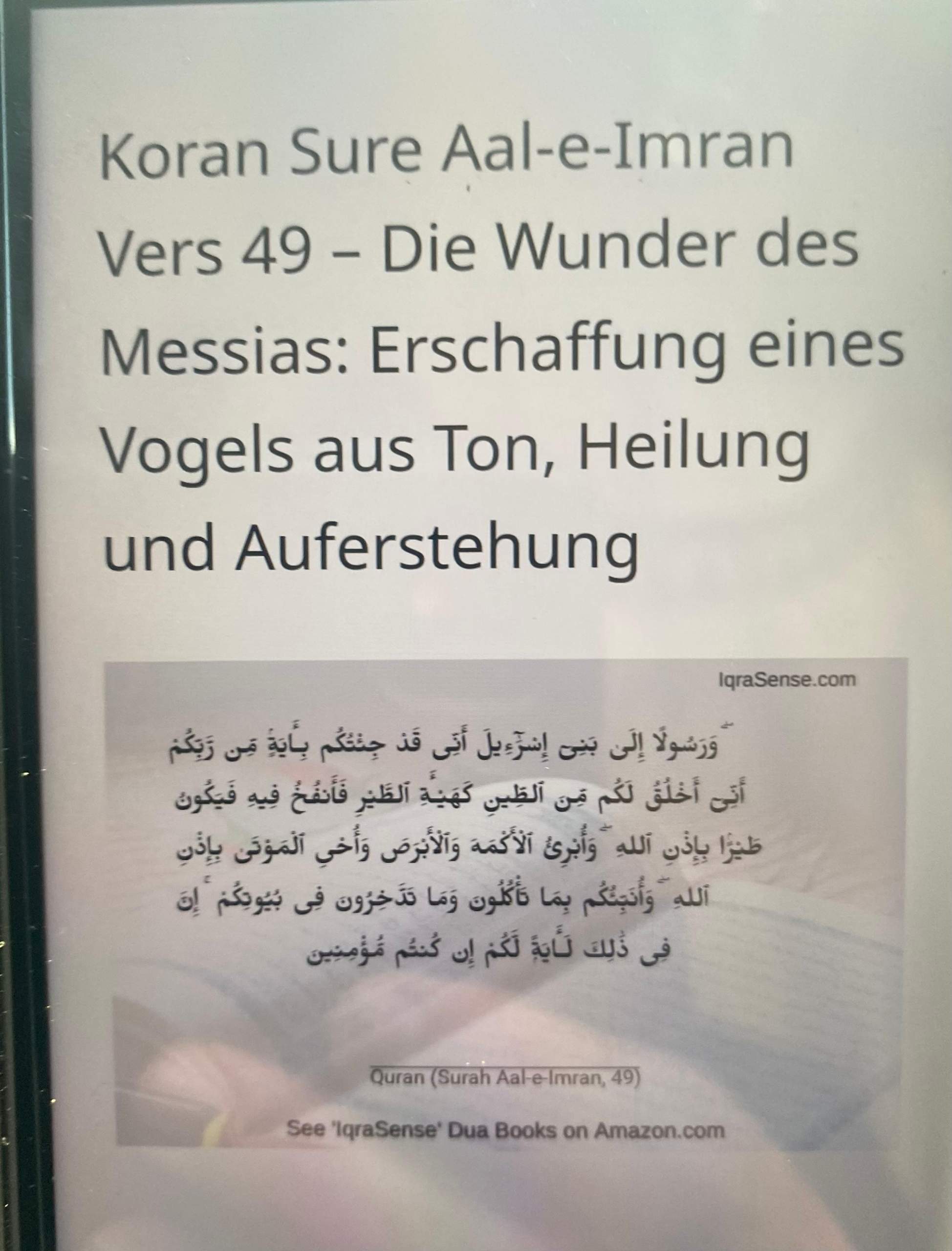 Warum seit ihr Muslime euch so sicher, das eure Religion die richtige ...