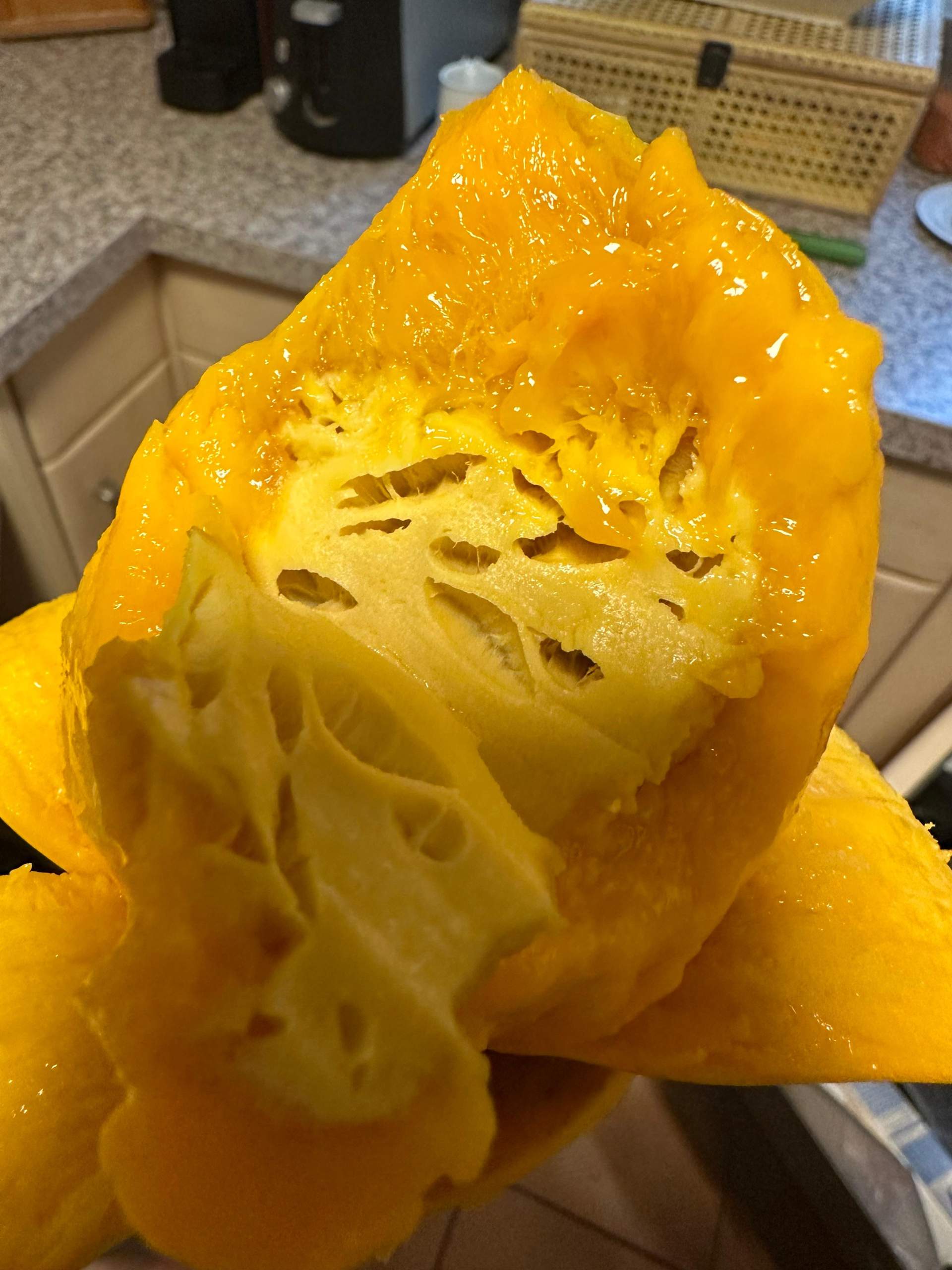 Wie Sieht Eine Schlechte Mango Aus Warum sieht die Mango so aus? (Pflanzen, Schimmel, Obst)