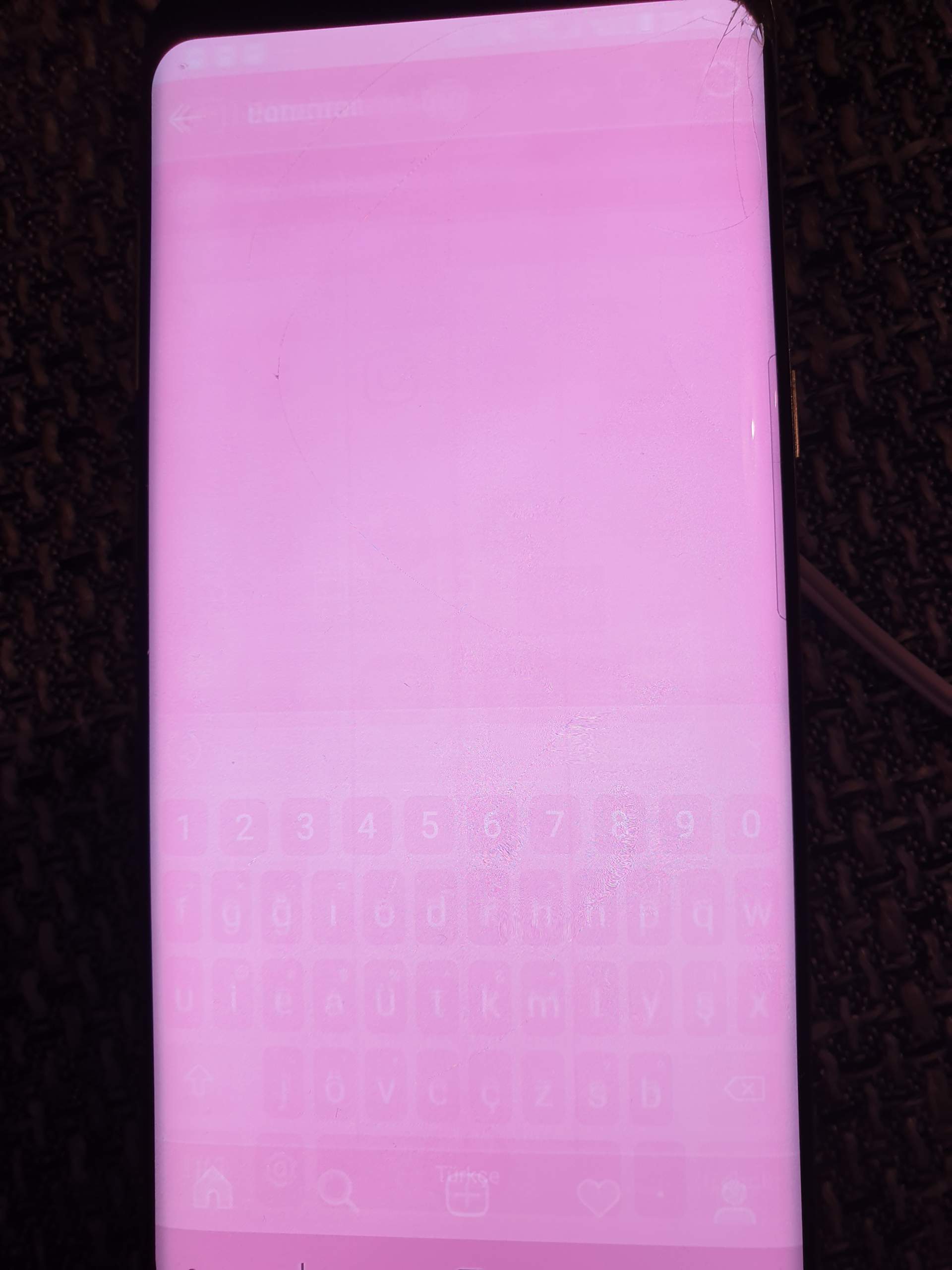 Warum sieht mein Handy display so aus und wie kann ich es Warum sieht mein Handy display so aus und wie kann ich es