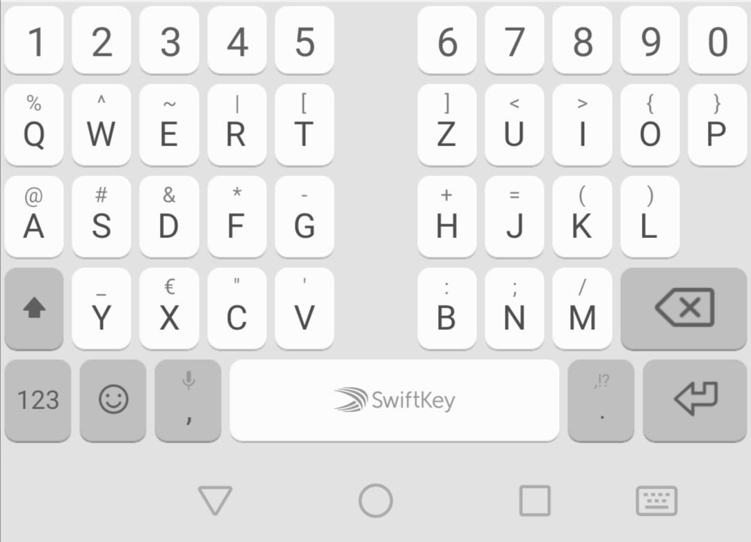 Warum Sieht Meine Handy Tastatur So Aus Und Wie Kann Ich Es Andern Computer Android