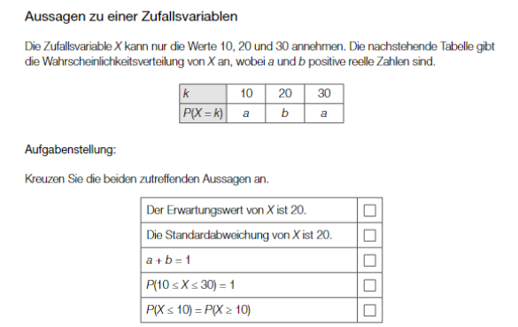 Aussage Standardabweichung Aussage Standardabweichung