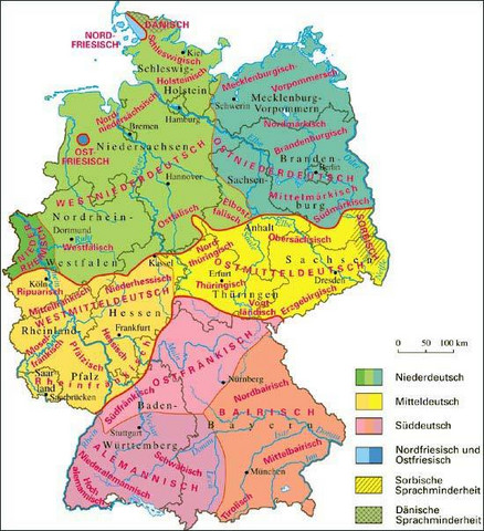 Warum Sind Die Dialekte So Willkurlich Verteilt Deutsch Sprache Deutschland