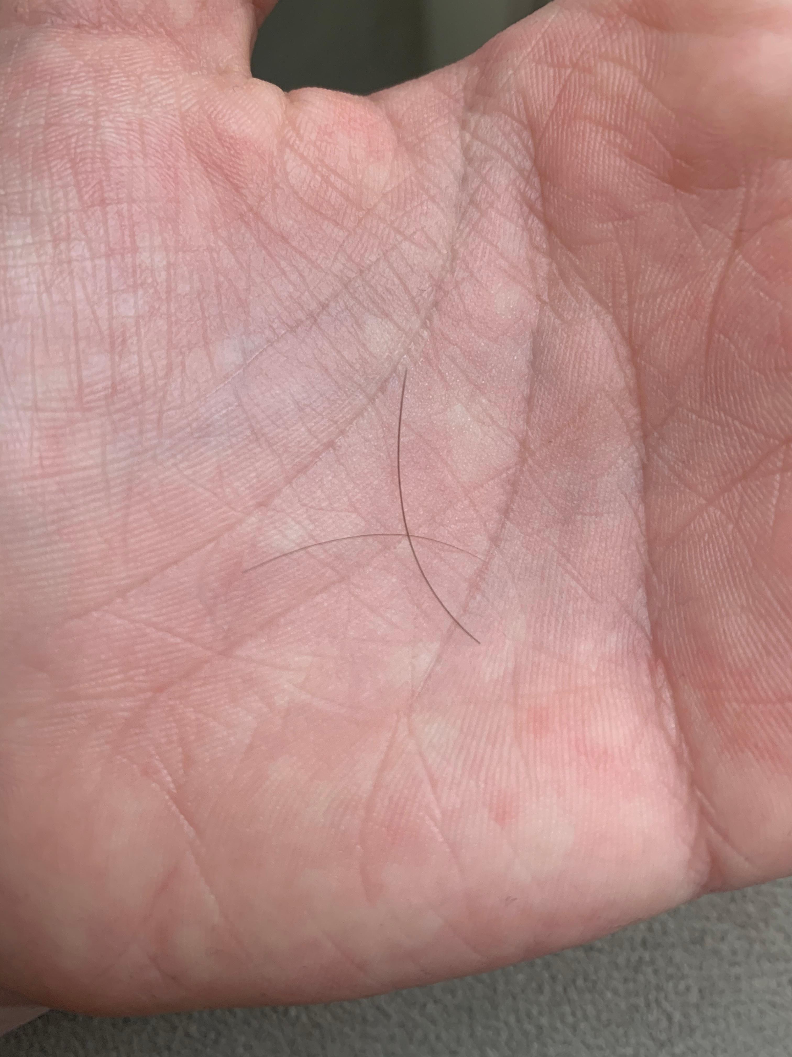 warum sind einige haare dicker als