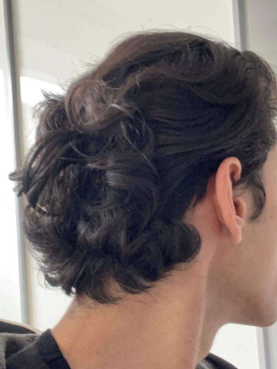 Warum sind meine Haare hinten so unordentlich lockig? (Männer, Aussehen ...