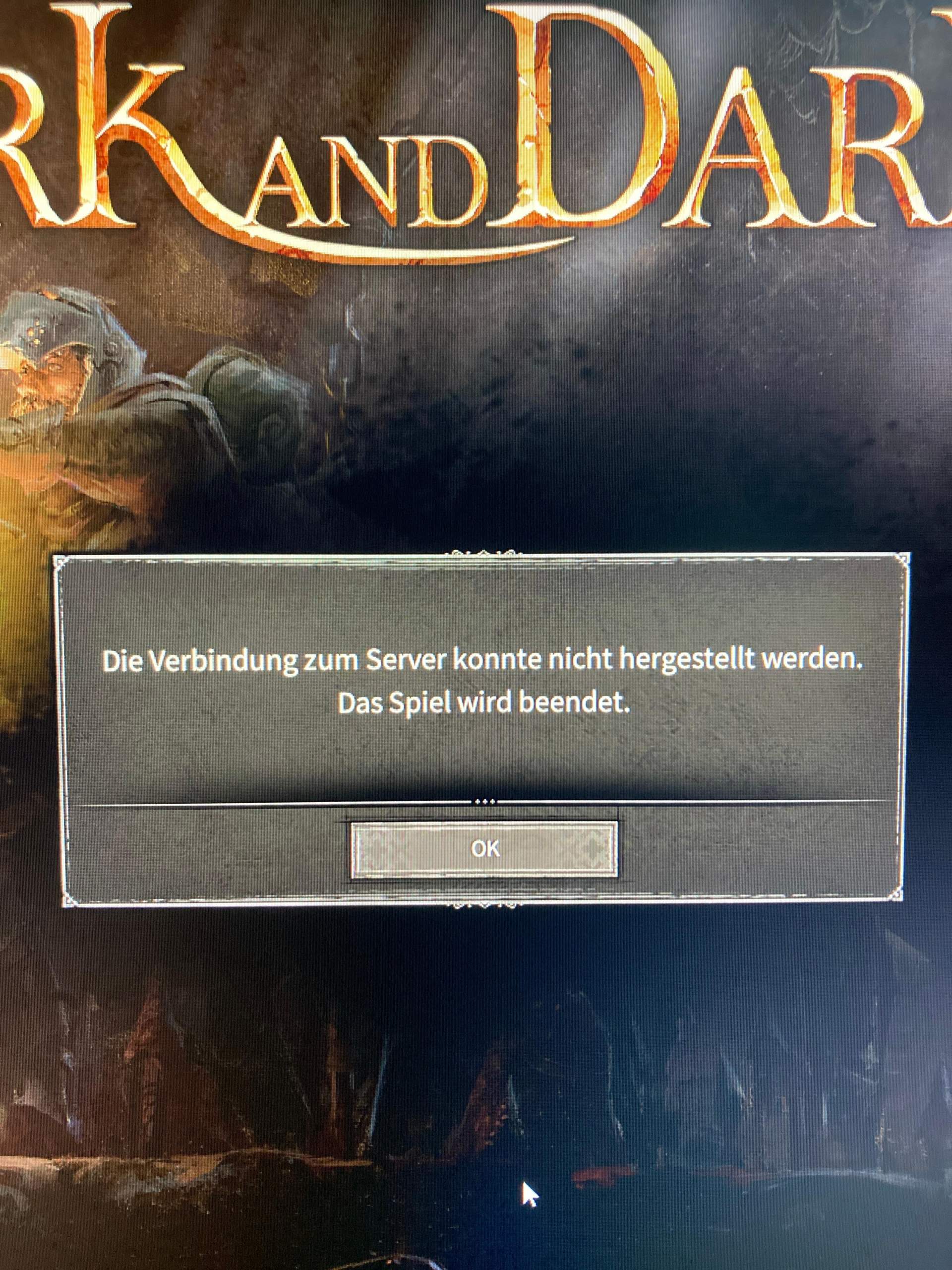 Siedler 4 Fehler Beim Starten Der Grafikausgabe Warum startet Dark and Darker nicht? Was hat es mit der Fehlermeldung