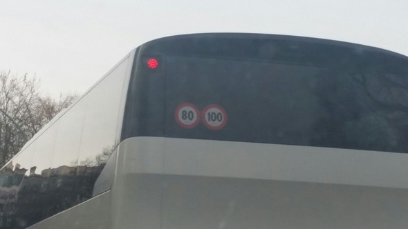 80 und 100 km/h am Reisebus - (Recht, Auto, KFZ)