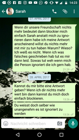 Warum Werde Ich Ignoriert 1 Liebe Freundin Liebeskummer
