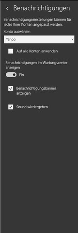 Email-App - (Fehler, Windows 10, benachrichtigung)