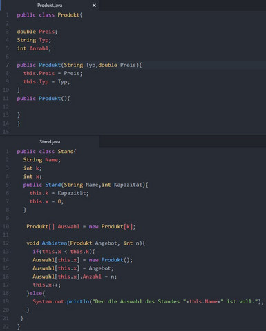 - (Programmieren, Informatik, Java)