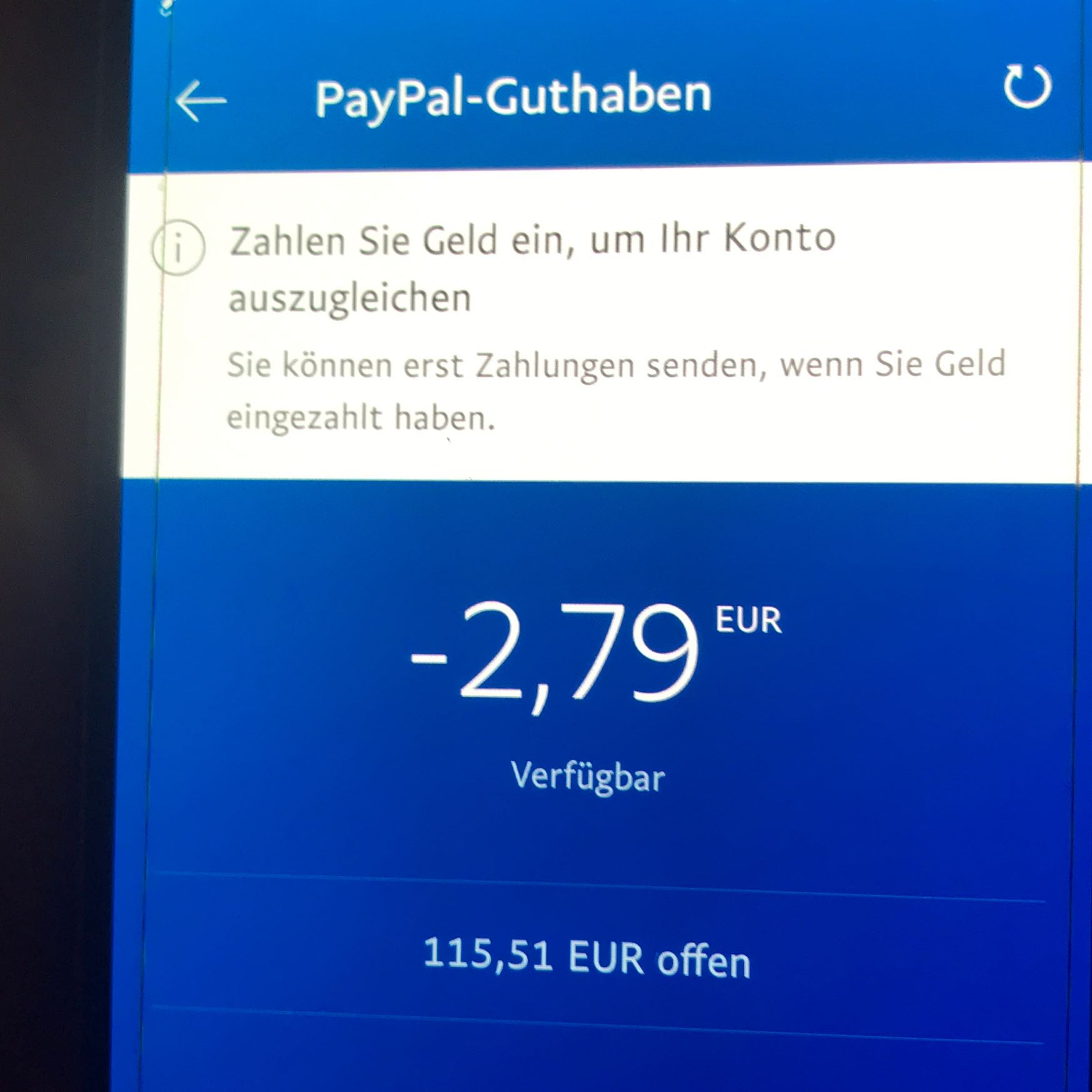 warum wird mir das Geld auf meinem Paypal Konto nicht gutgeschrieben? (eBay, Wirtschaft und ...