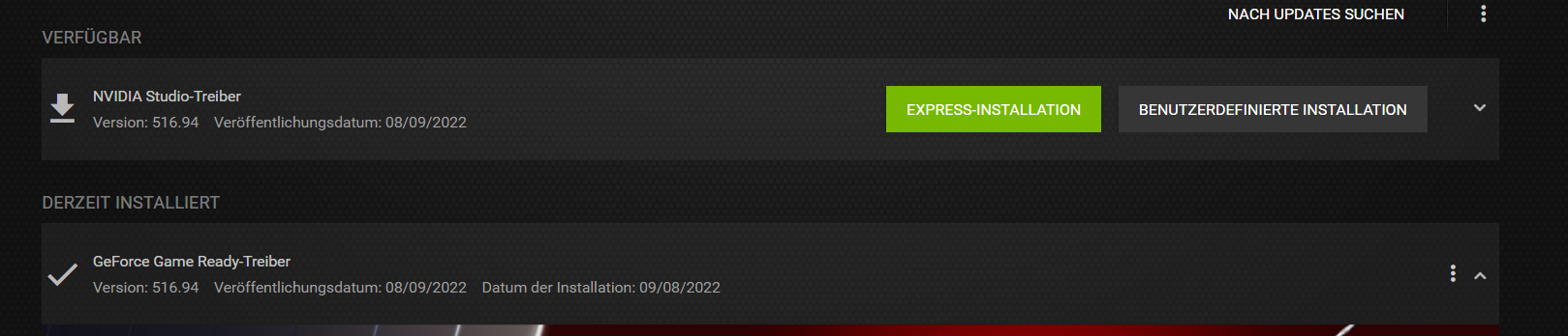 Geforce Game Ready Treiber Es Ist Ein Fehler Aufgetreten Warum wird mir ein Treiber Update angezeigt? (Nvidia, GPU, Nvidia GeForce)