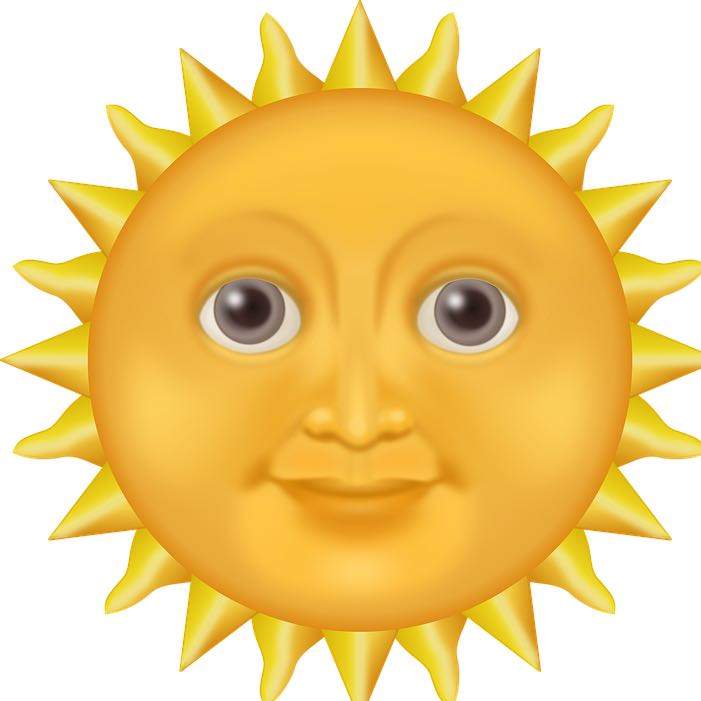 Warum zeichnete man im Mittelalter die Sonne und Mond mit menschlichem