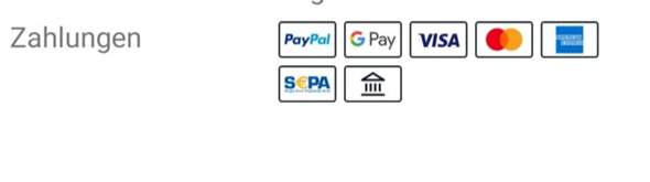 Warum zeigt Ebay Zahlungsmethoden an, die ich nicht habe?