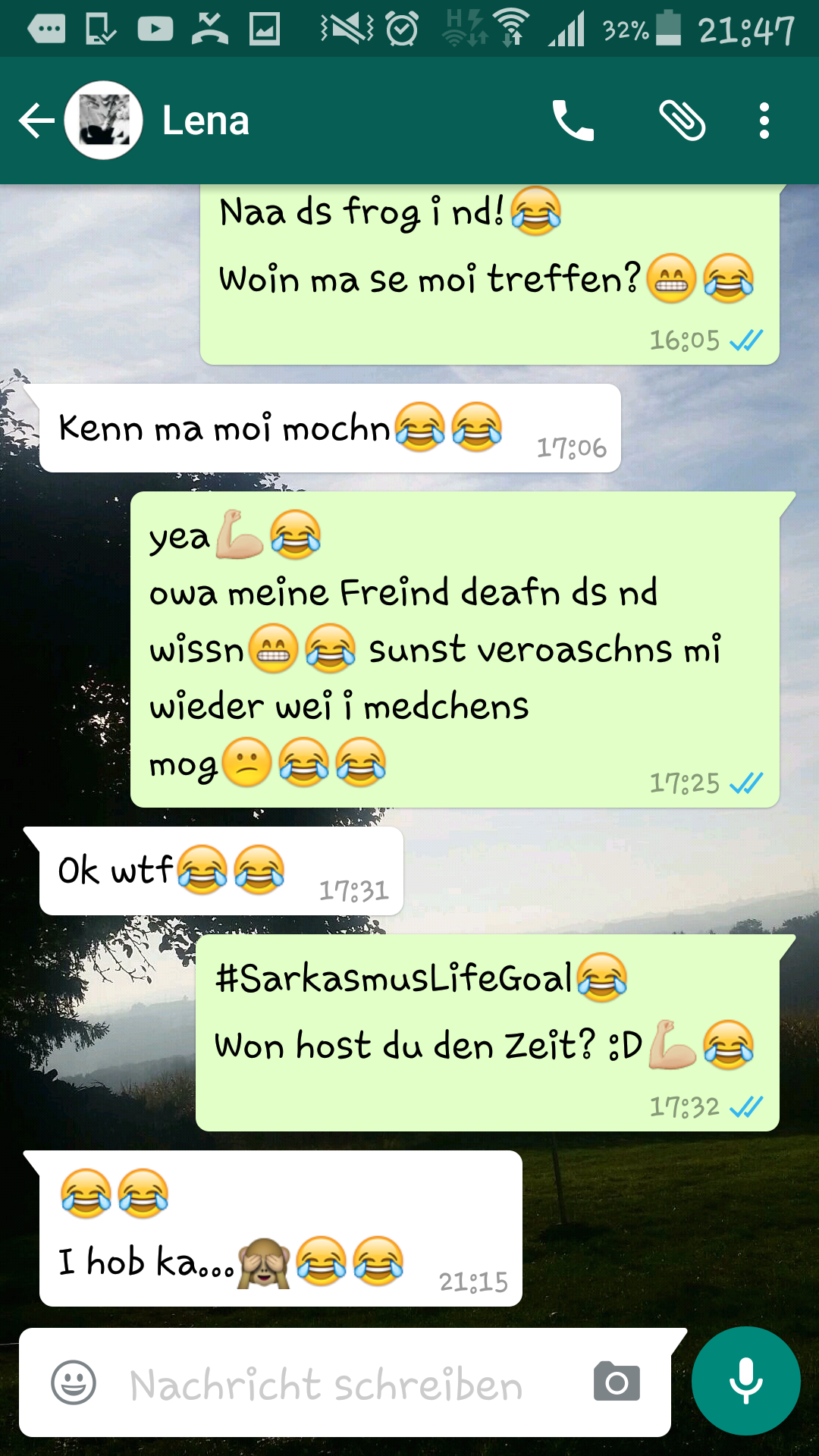 chat fragen