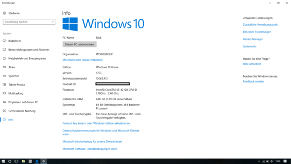 Hier ein screenshot - (Hardware, Windows 10, Notebook)