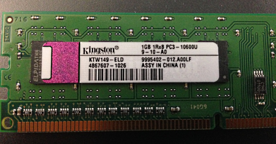 Was bedeuten die Zahlen auf dem RAM-Riegel? (Computer, PC, Hardware)