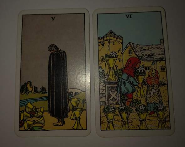 Was bedeuten diese beiden Tarotkarten?