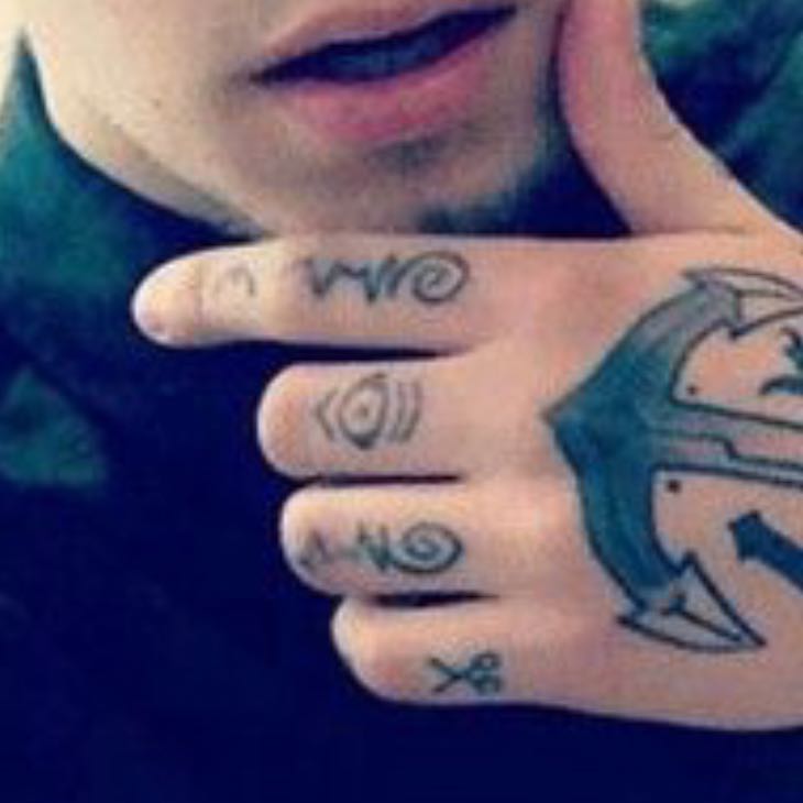 Was bedeuten diese Symbole (Tattoo)? (Zeichen, Symbol, Taddl)