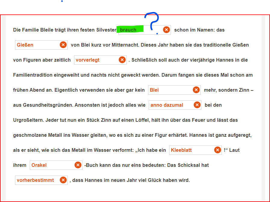 Was bedeutet ( brauch)? (Schule, Deutsch, Deutschland)