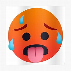 Was bedeutet  dieses  Emoji   🥵?