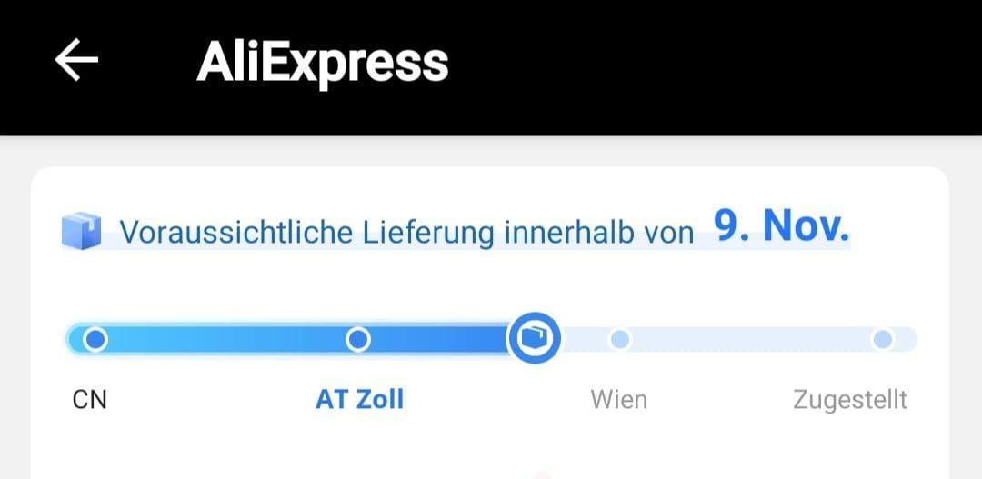 Was Bedeutet AT Zoll bei aliexpress? (Post, Versand, Bestellung)