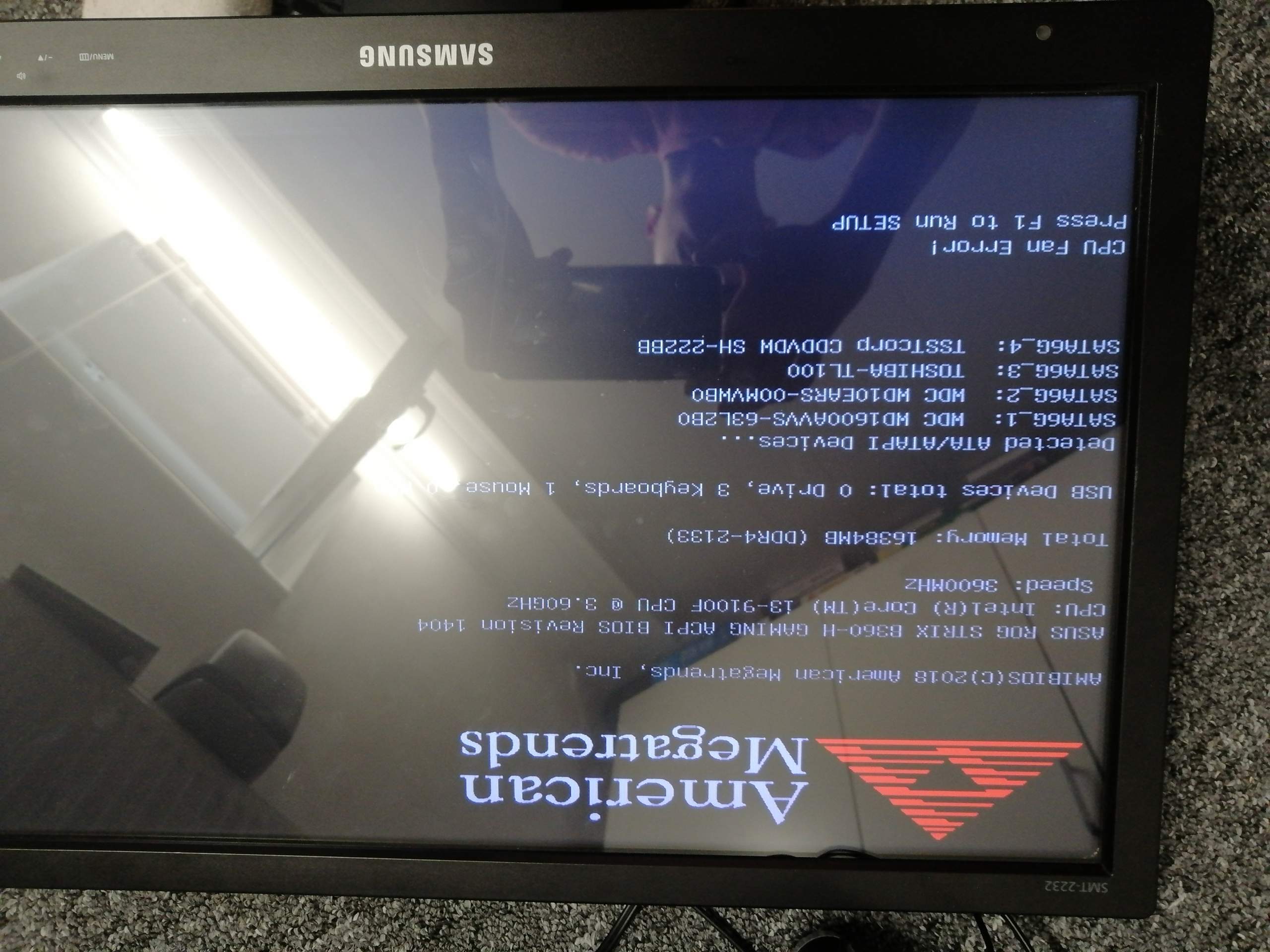Was bedeutet das - CPU FAN ERROR!? (Computer, Technik, PC)