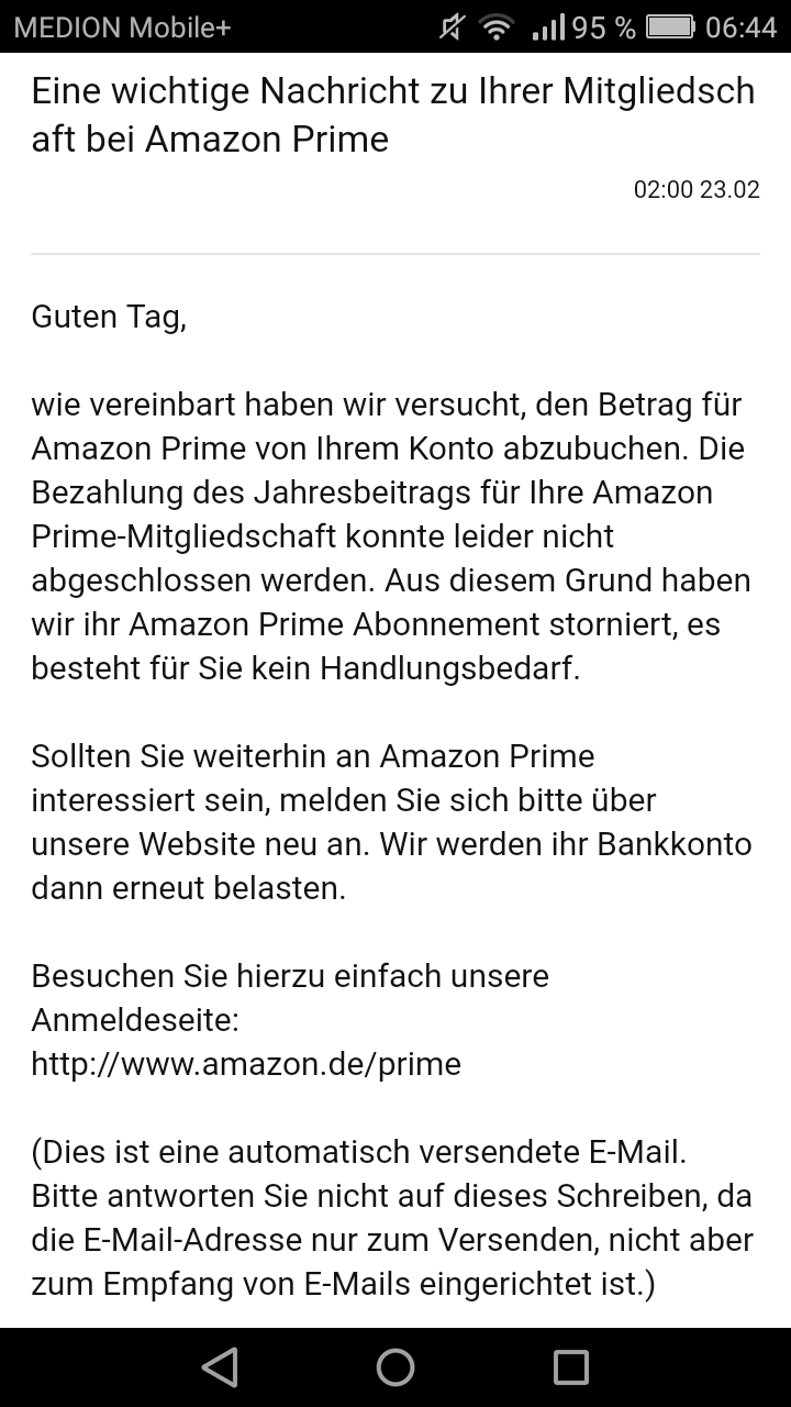 Was Bedeutet Das Amzom Prime Abonnement Stornieren Bank Amazon Prime Volksbank