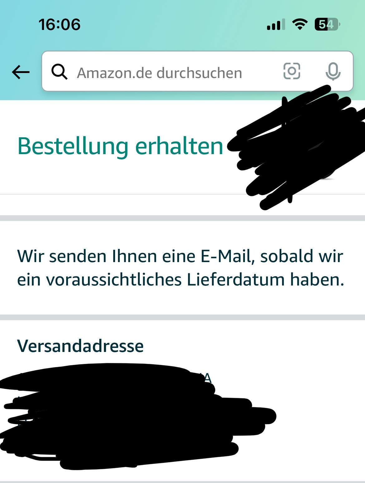 Was bedeutet das auf Amazon? (Bestellung, Lieferung, Datum)