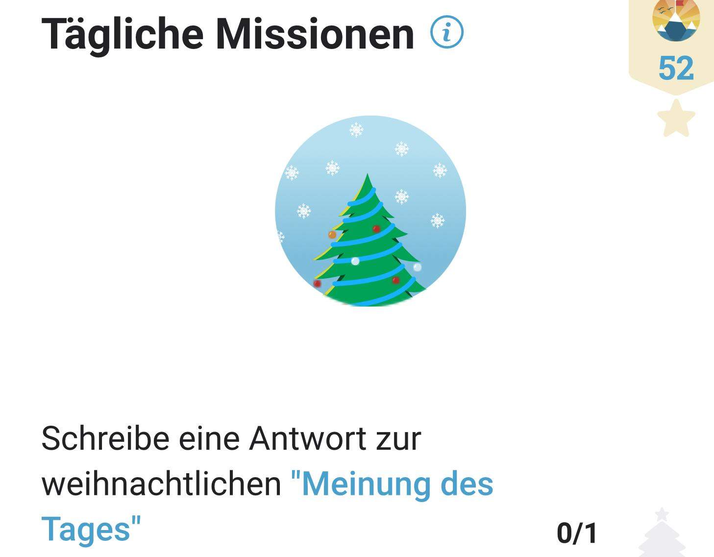 Was bedeutet das bei den täglichen Missionen? gutefrage