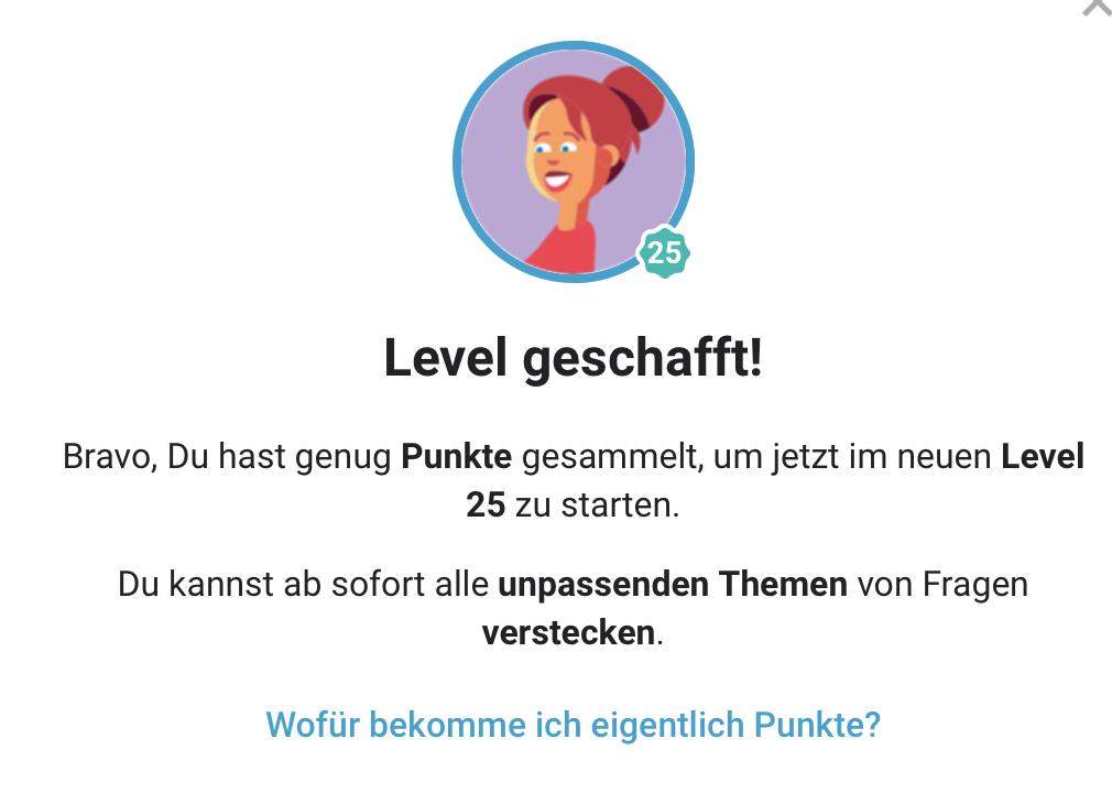 Was bedeutet das bei GF? Punkte, Fragestellung)