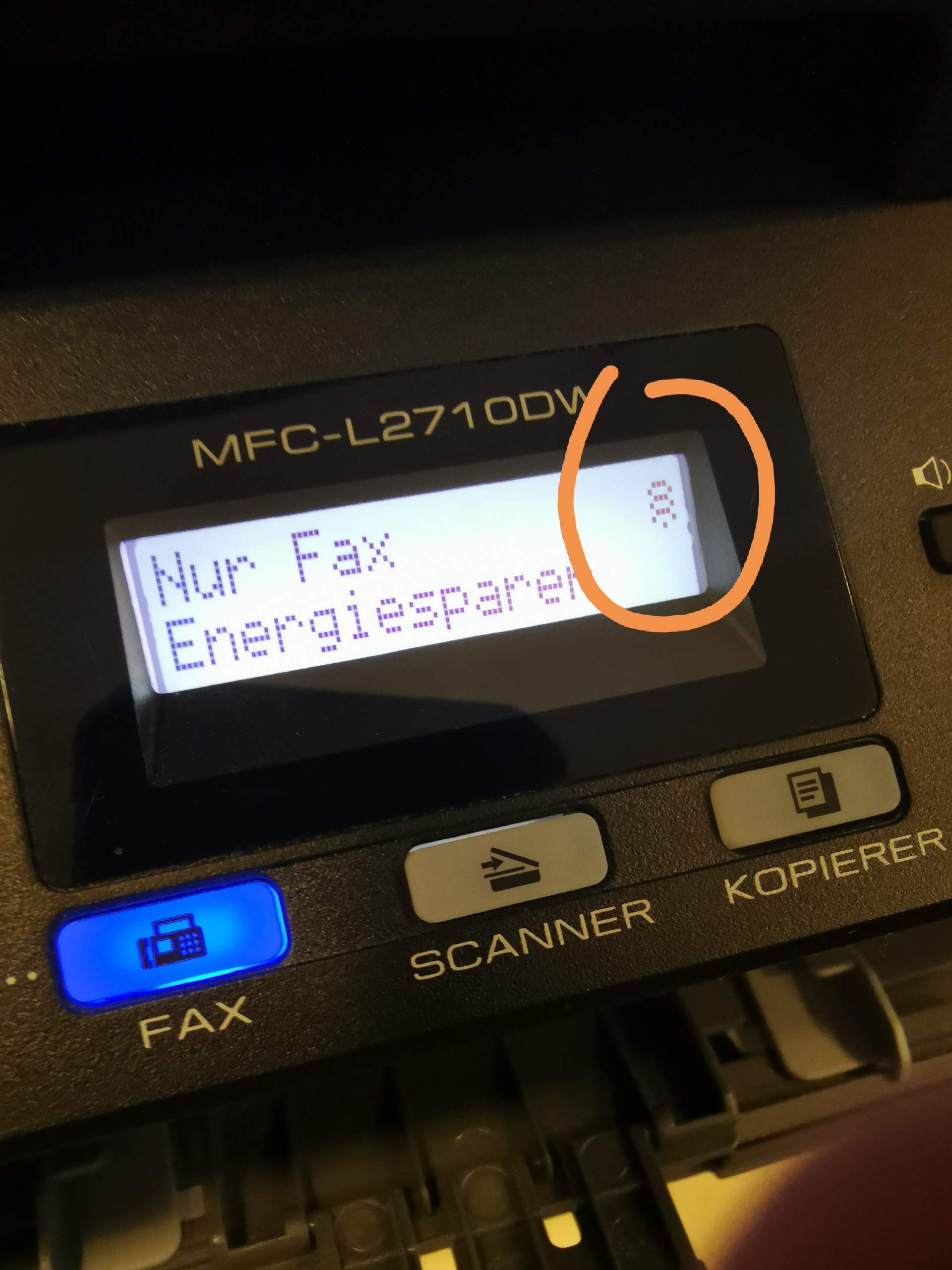 Was bedeutet das Symbol bei meinem Drucker? (drucken)