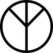 Was bedeutet das umgedrehte Peace-Zeichen? (Wissen, Symbol, Symbolik)