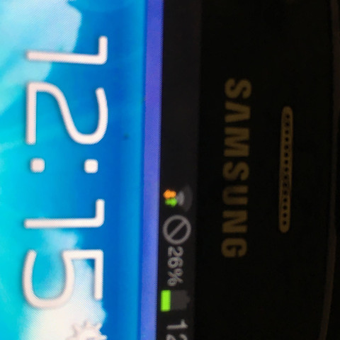 Das runde zeichen  - (Handy, Samsung, Android)