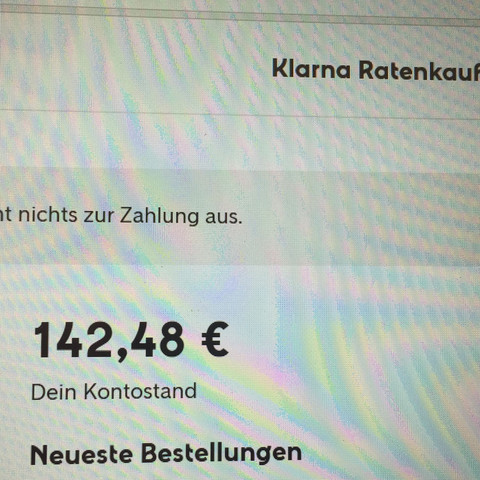 Klarna Zahlung