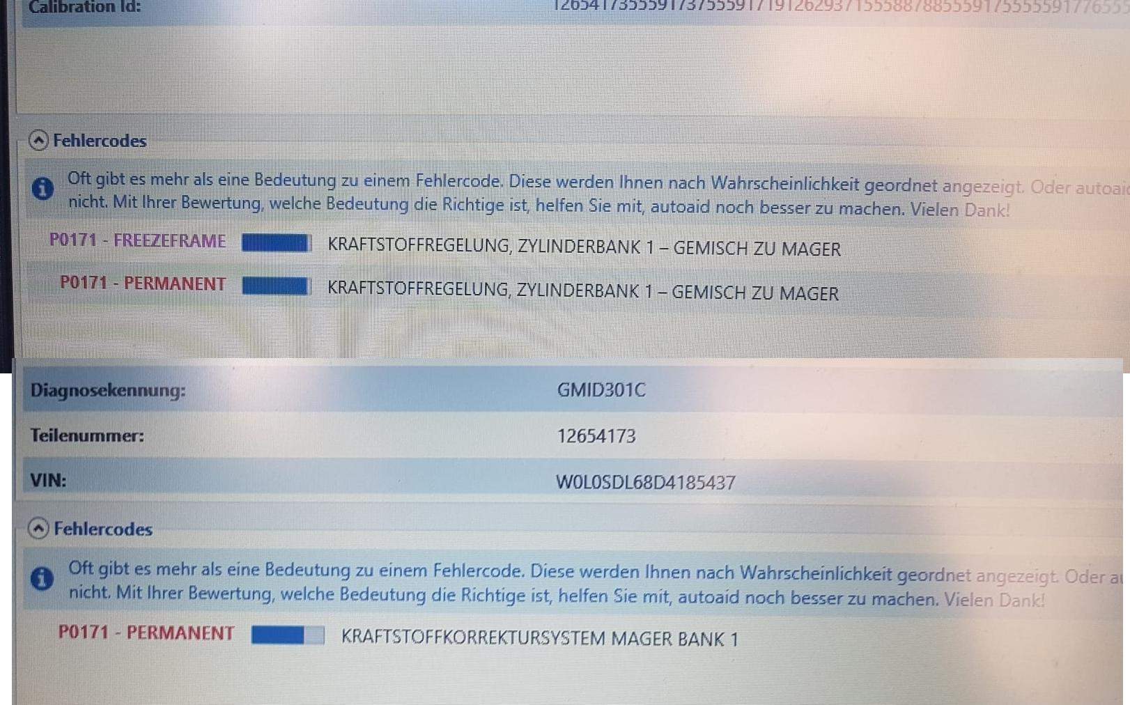 Opel Corsa C Fehlercode Tabelle - www.inf-inet.com