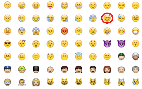 Smiley lachender whatsapp Pyramid Emoji