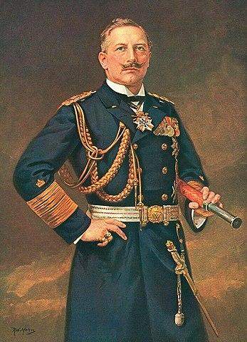 Was bedeutet diese Handgeste von Kaiser Wilhelm II.?