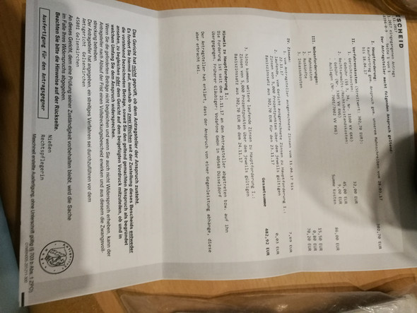 Was Bedeutet Diese Mahnung Bitte