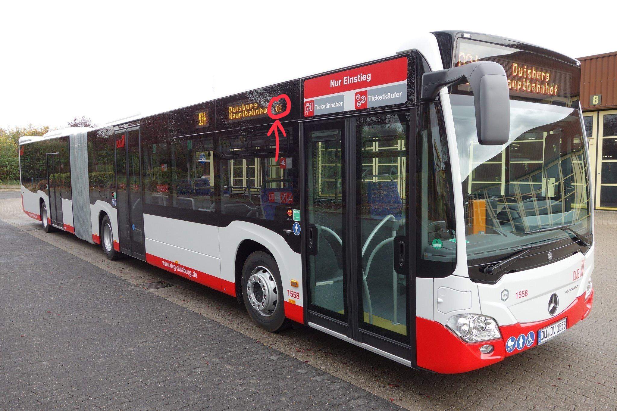 Was bedeutet diese Nummer bei Bussen? (Bus, ÖPNV, Nahverkehr)