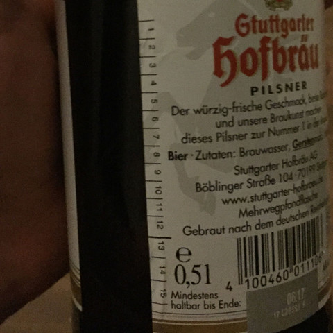 Was Bedeutet Diese Zahlenleiste Auf Dem Bier D Etikette