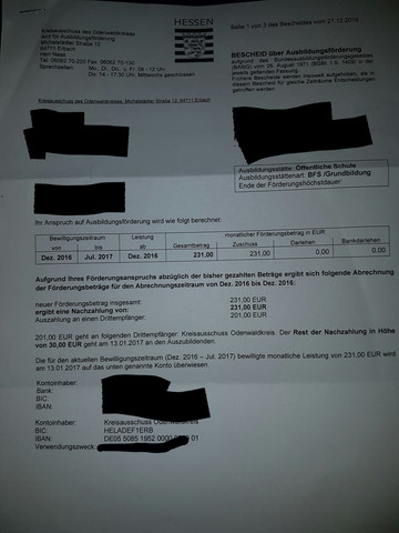 Was Bedeutet Dieser Brief Leute Hartz Iv Jobcenter Bafog