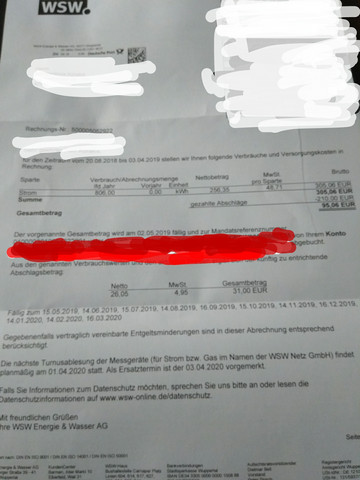 Was Bedeutet Dieser Brief Vom Stromanbieter Stromverbrauch