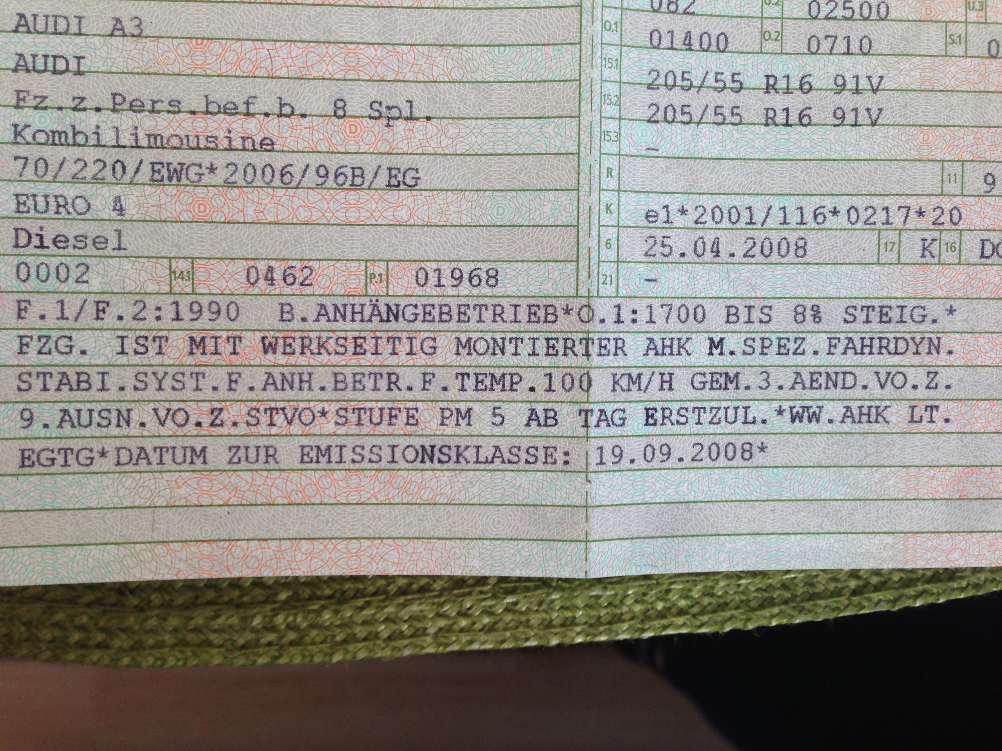 Fahrzeug Ist Mit Anh Kuppl Werksseitig Verbaut www.gutefrage.net