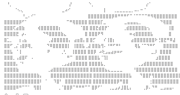 Was bedeutet dieses ASCII-Art?