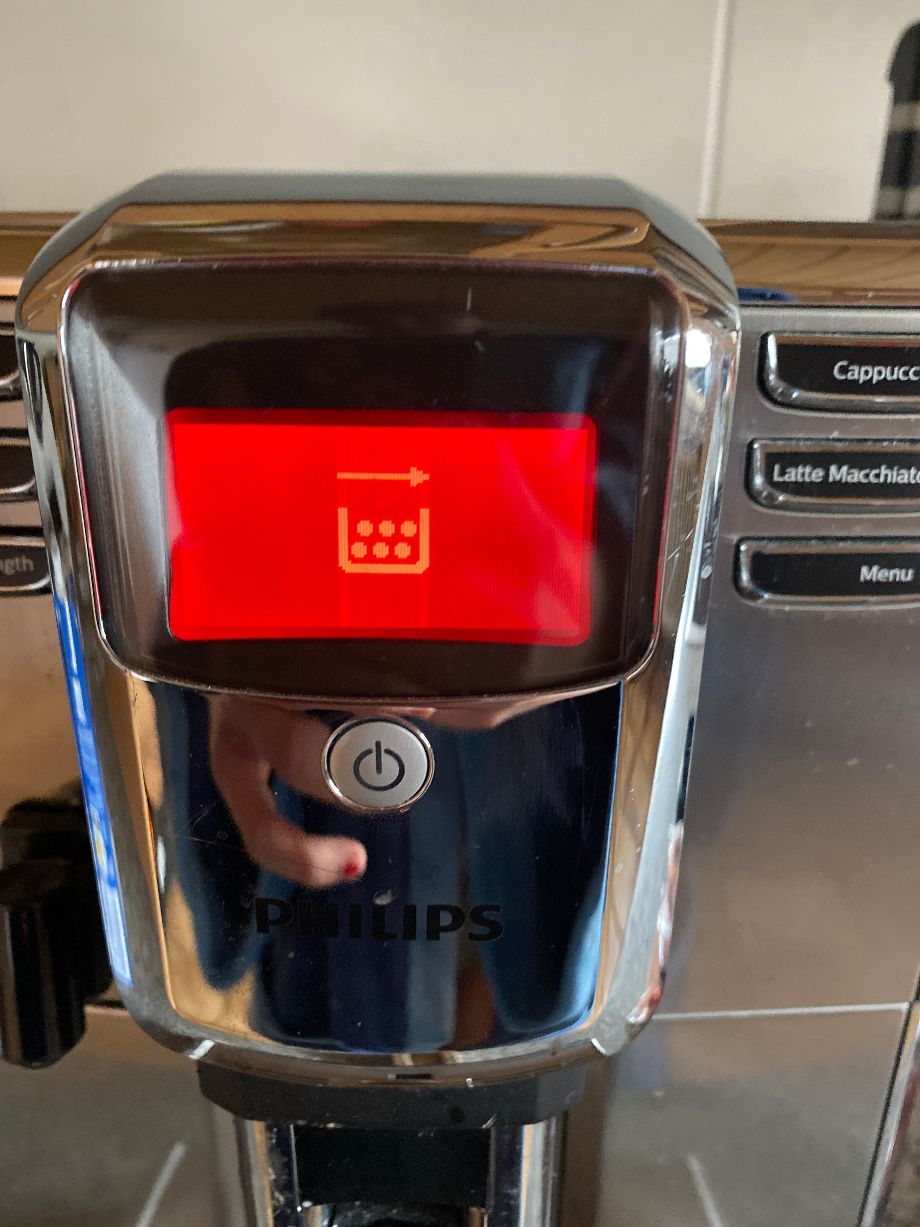 Was bedeutet dieses Symbol auf einer Kaffeemaschine? (Technik